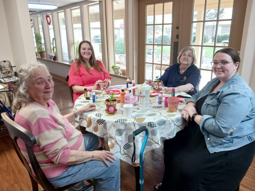 Living at Wesley Village - Craft Day